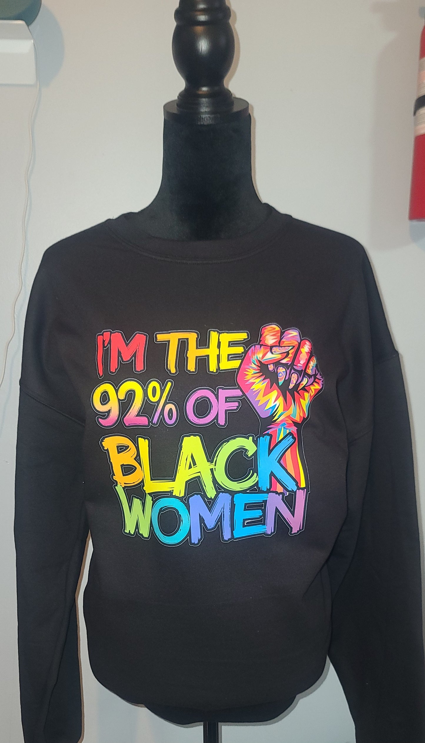 92% sweatshirt