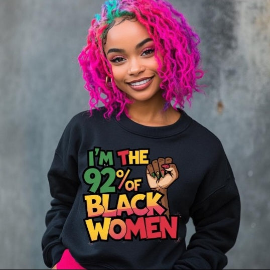 92% sweatshirt