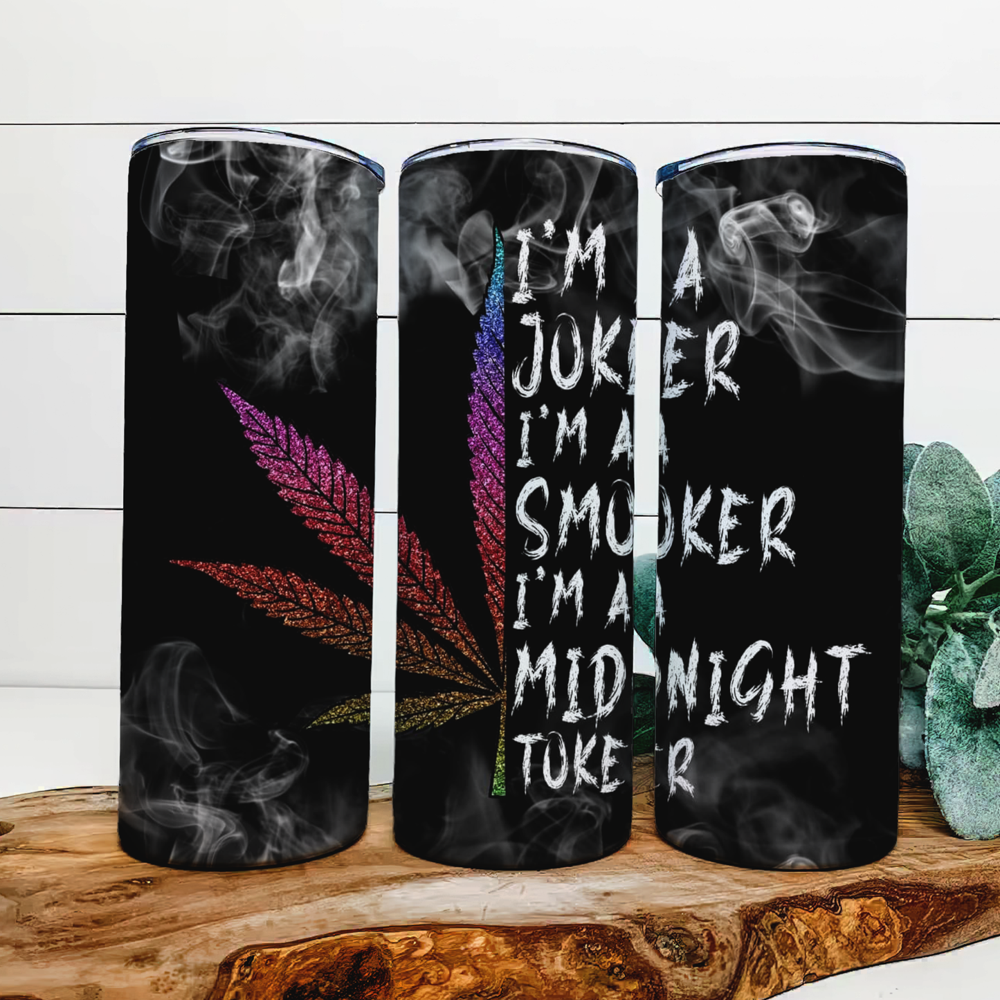 Midnight toker tumbler