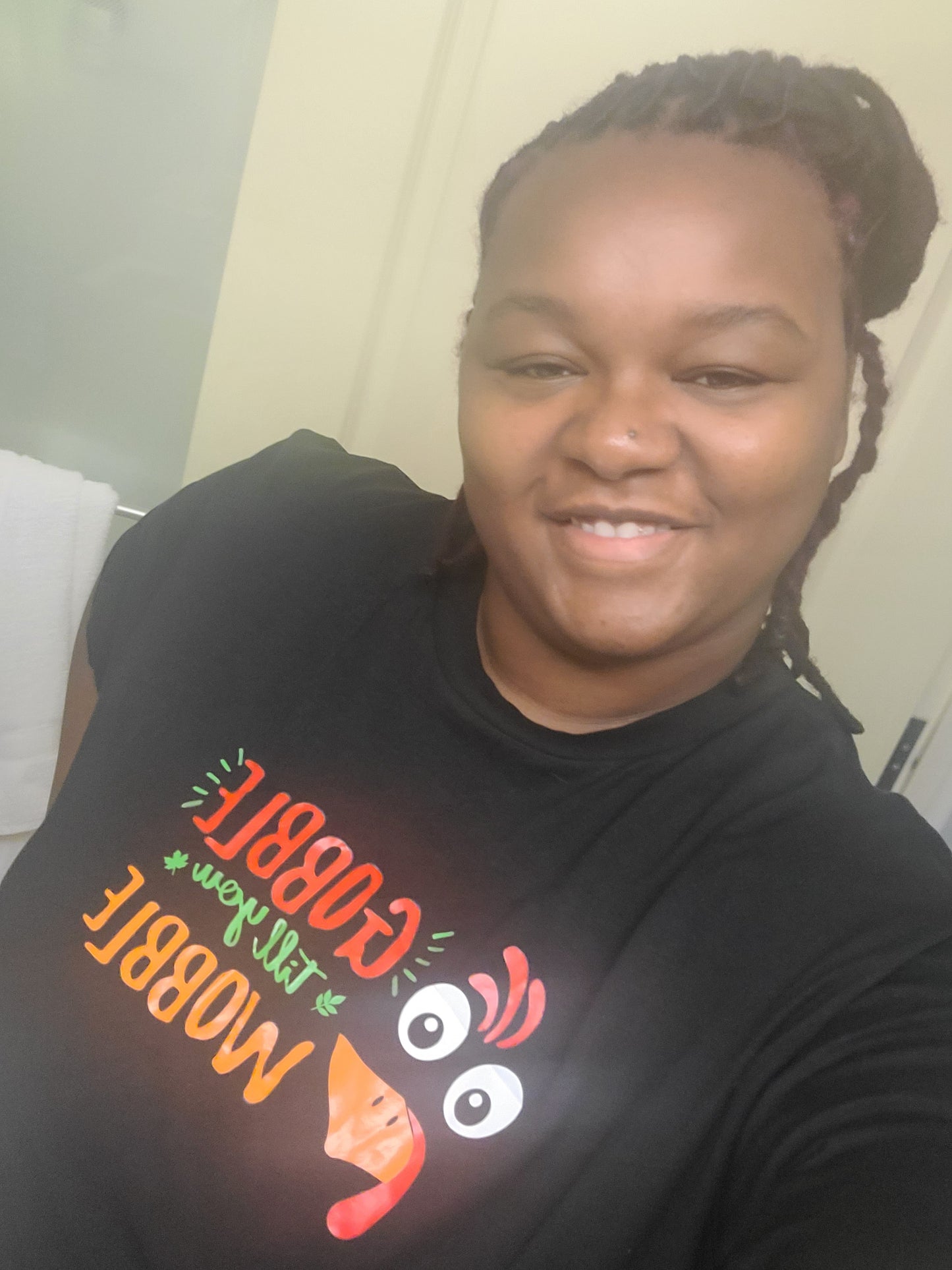 Gobble till you wobble short sleeve shirt