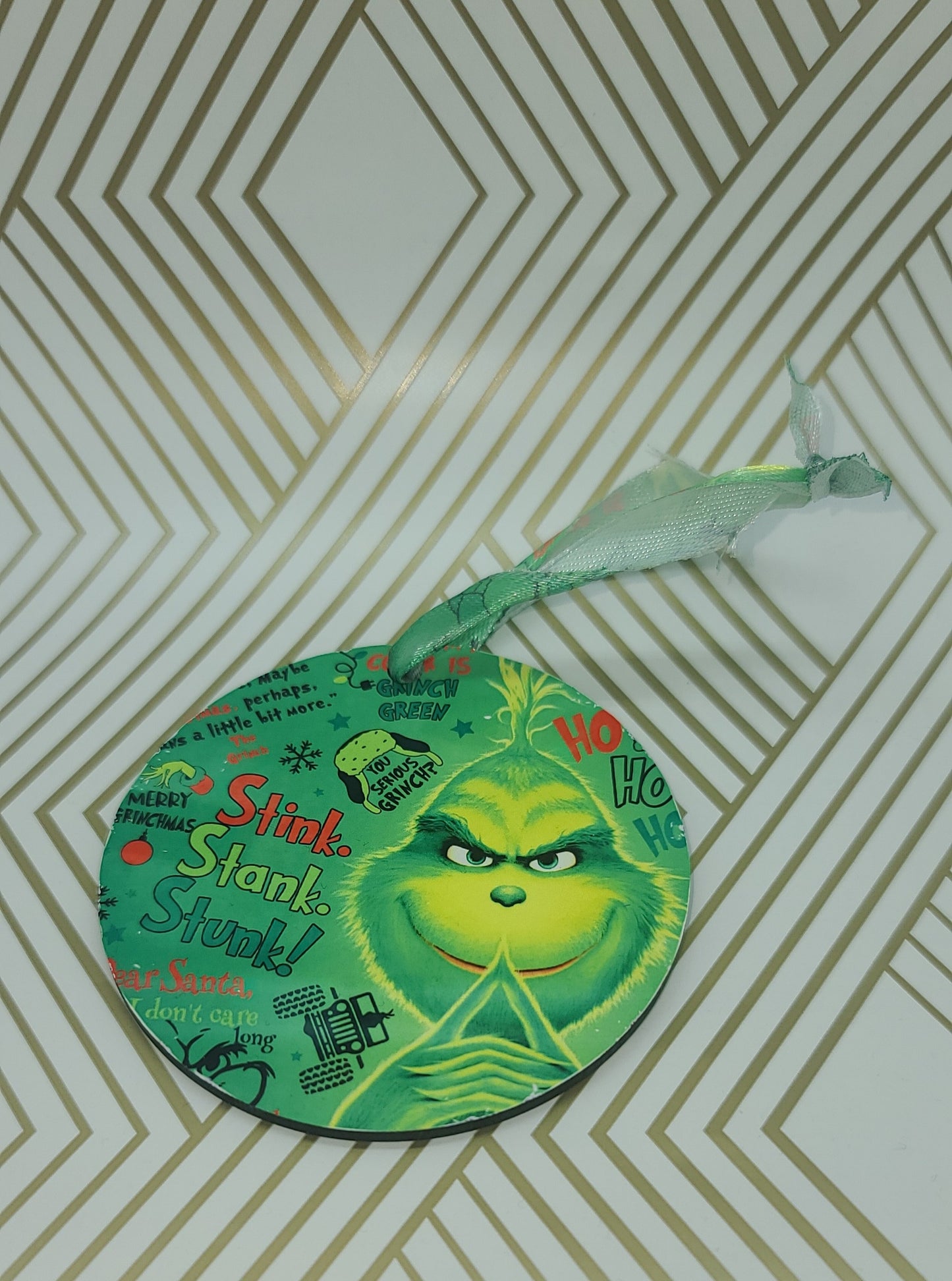 Green Guy Christmas ornament