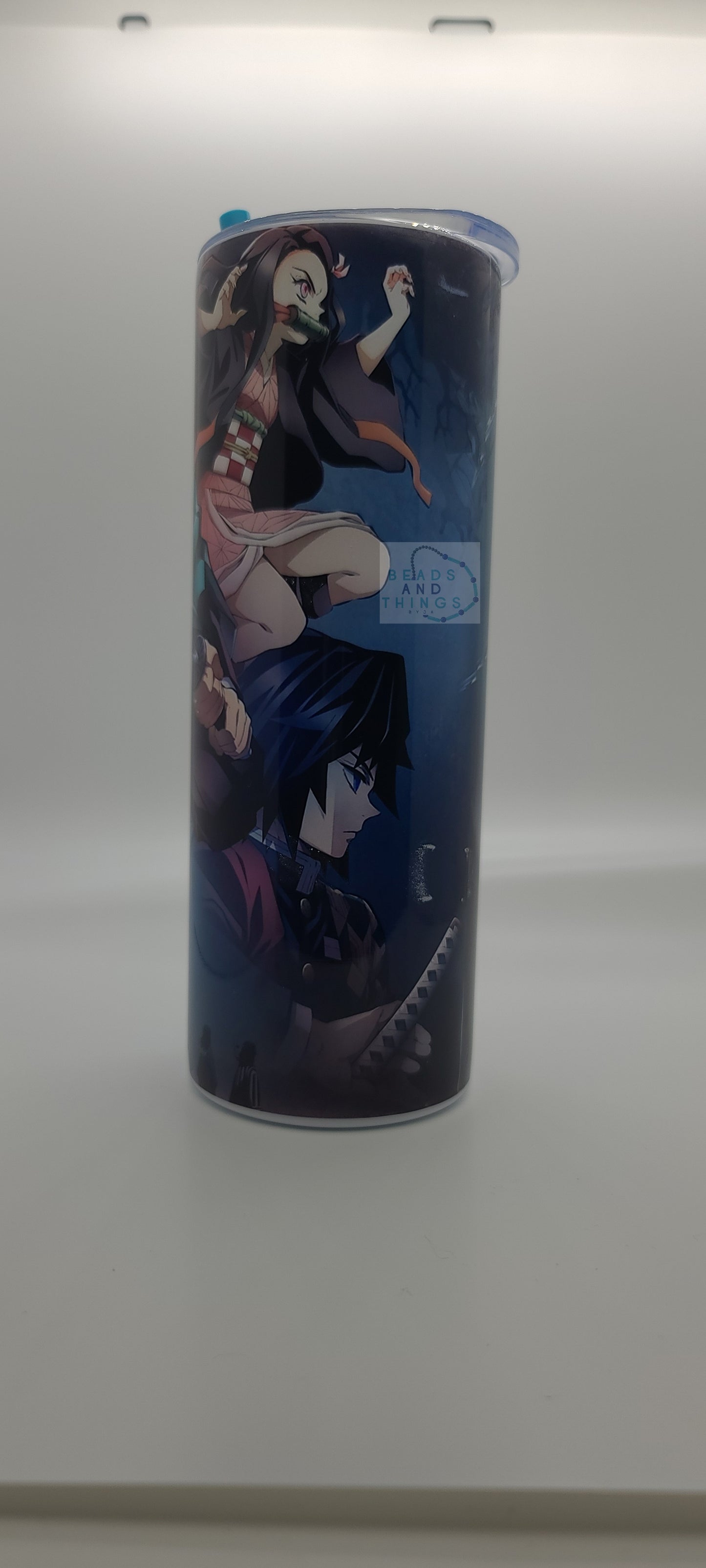 20oz skinny anime tumbler
