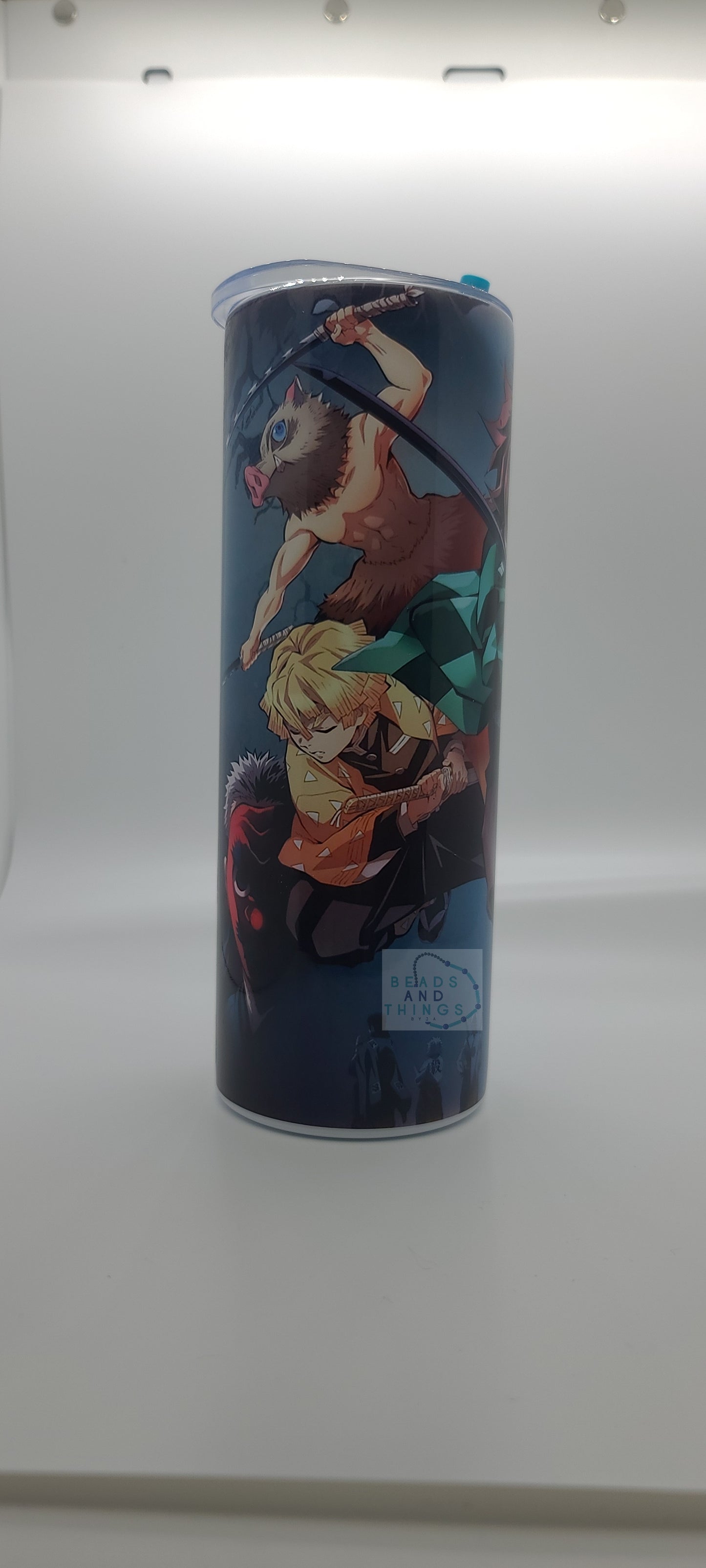20oz skinny anime tumbler