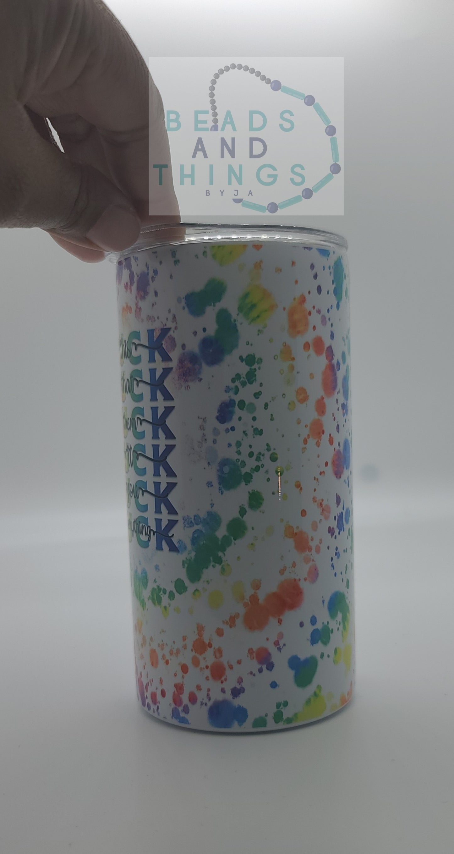 20oz skinny Tye dye mug