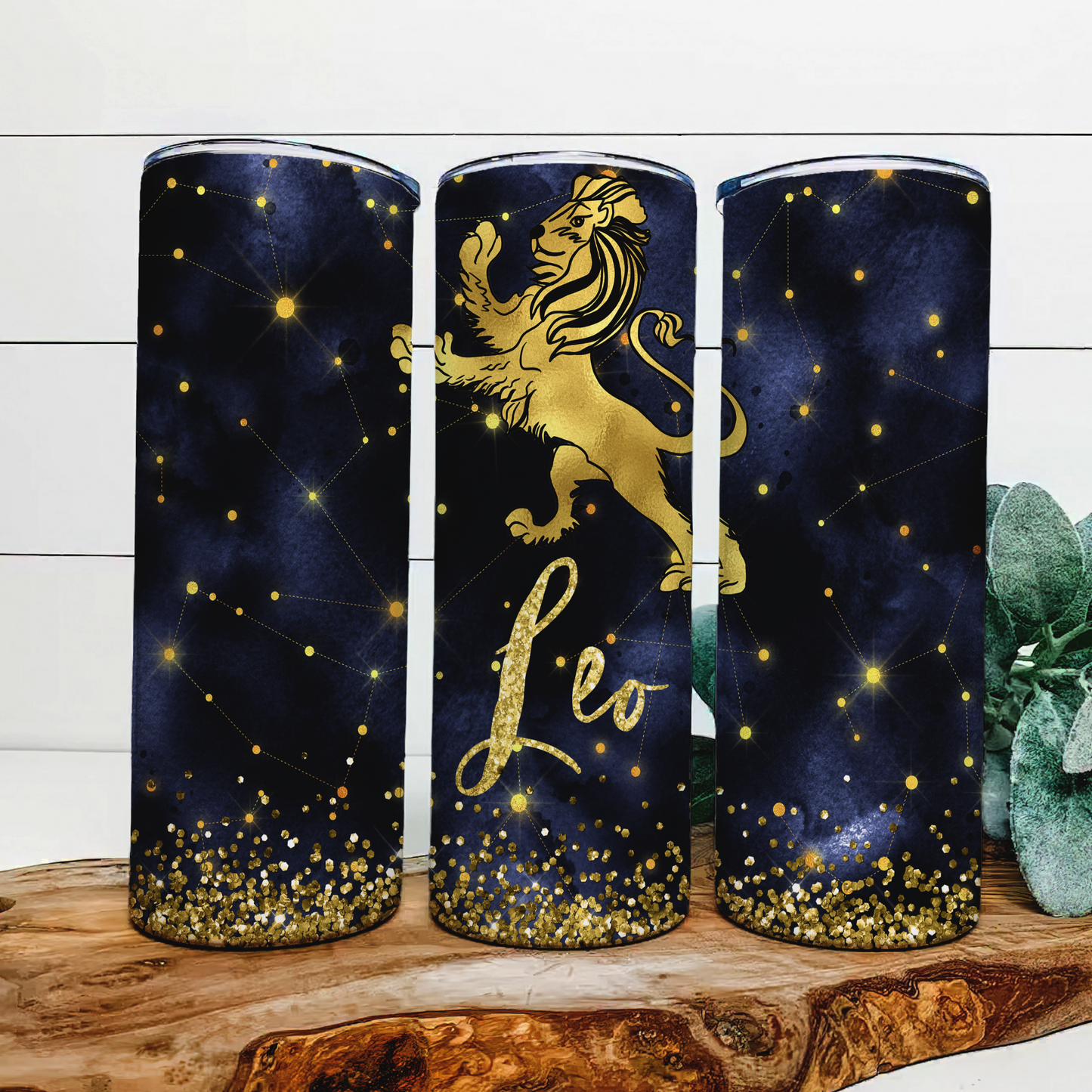 Celestial Leo tumbler