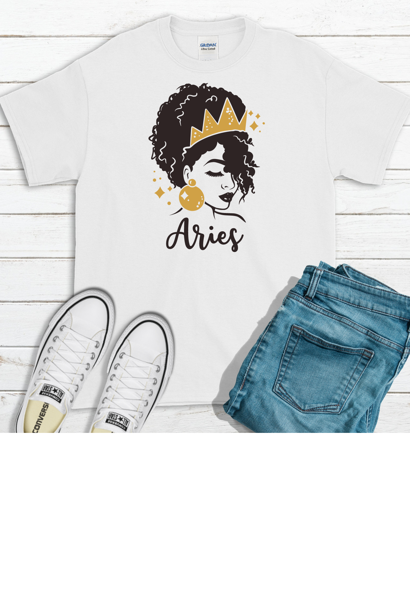 Copy of Melanin Aries short sleeve shirt