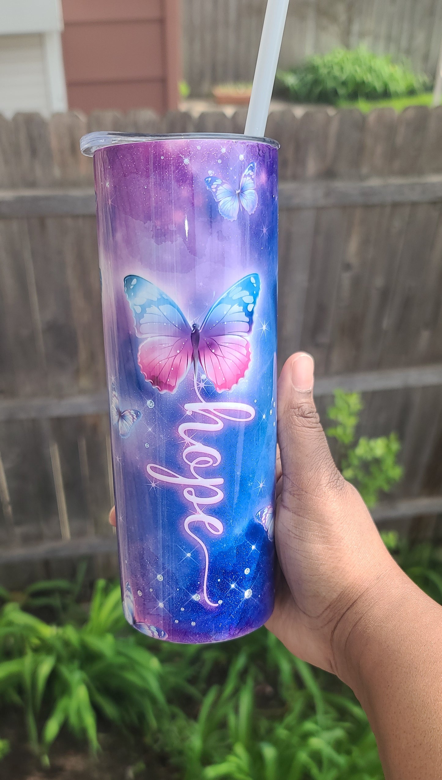 20oz Love Hope Faith stainless steel tumbler