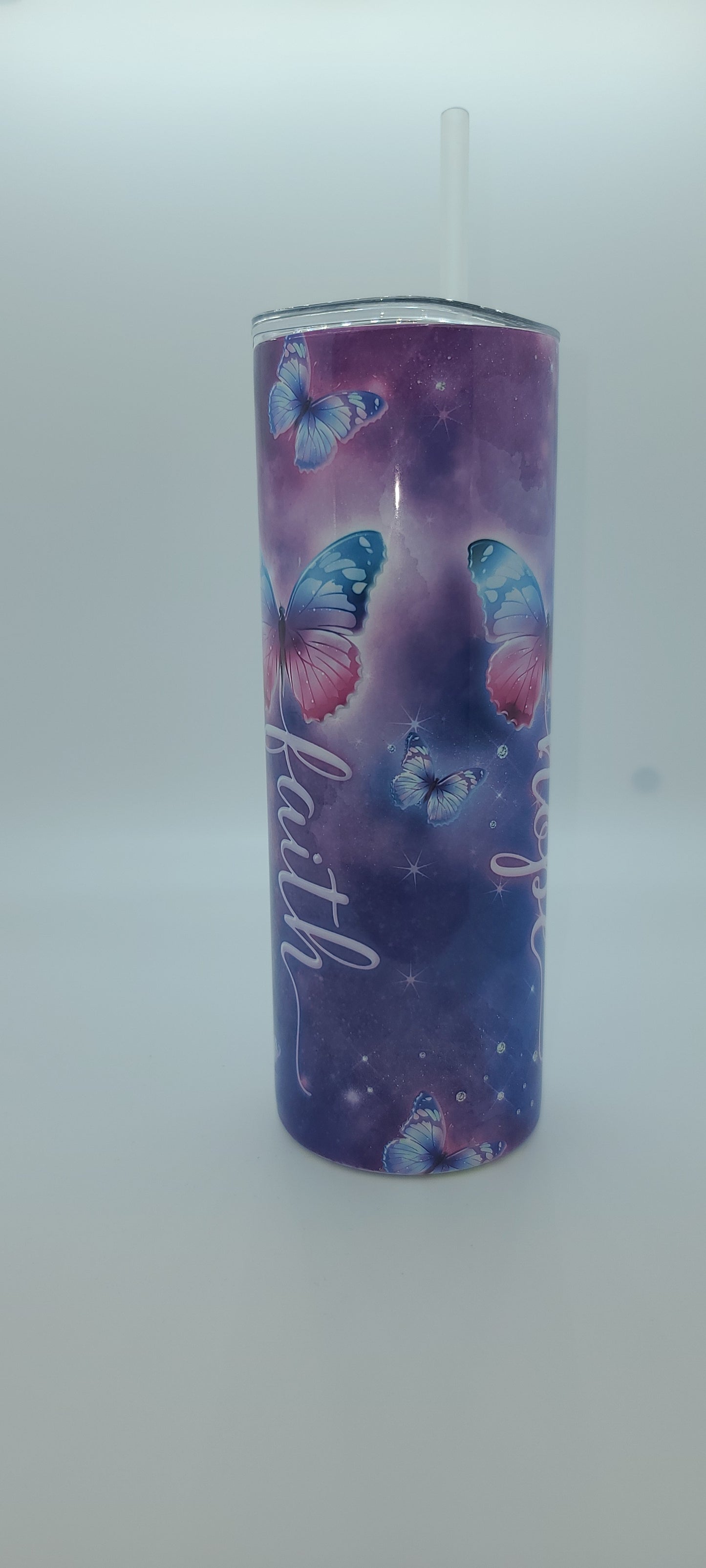 20oz Love Hope Faith stainless steel tumbler