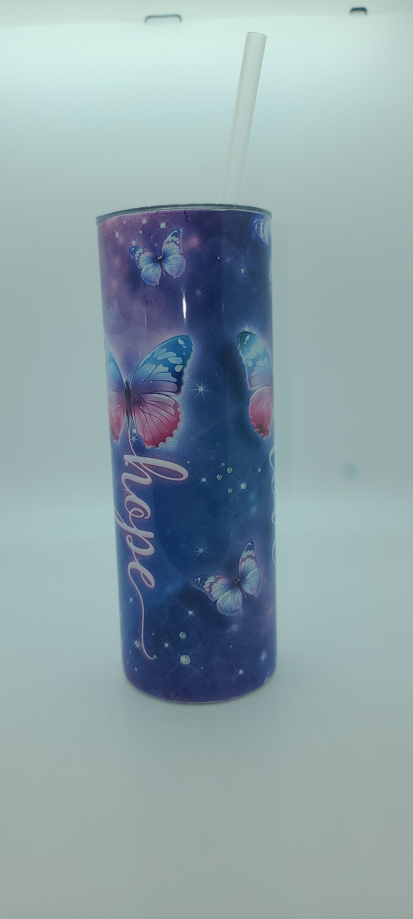 20oz Love Hope Faith stainless steel tumbler