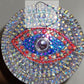 Evil Eye snowglobe tumbler