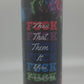 20oz skinny dark tye dye mug