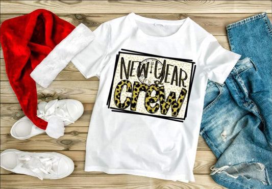 New Year Crew short sleeve shirt